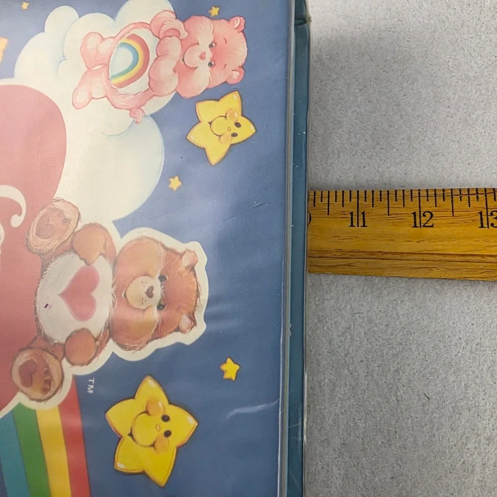 Vintage 1984 Kenner Care Bears Collector Carrying Case Storage Box Figures